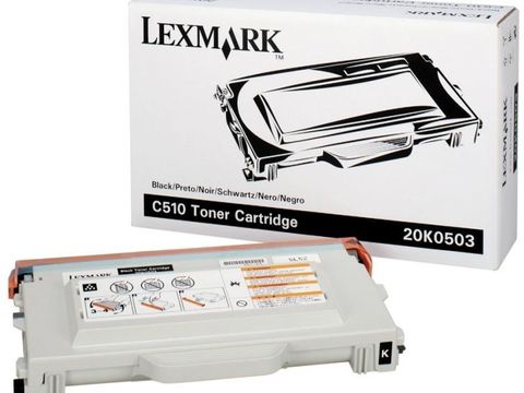 Тонер-картридж для принтеров Lexmark C510 черный (black). Ресурс 10000 стр (20K1403)