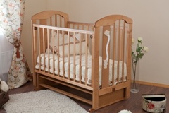 С 718 Кровать детская Агата  накладка-ростомер №11 (белая)