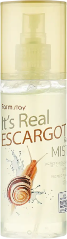 Farmstay Гель - спрей для лица с экстрактом улитки It's Real Gel Mist Escargot 120 мл