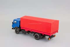 KAMAZ-5325 flatbed truck with tarpaulin Elecon 1:43