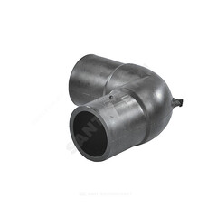 Отвод спигот ПЭ100 Дн 160х90гр Ру10 SDR17