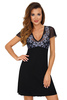 Luna nightdress Black