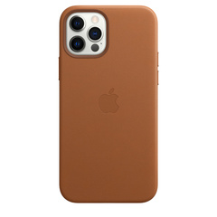 iPhone 12 | 12 Pro Leather Case with MagSafe Saddle Brown