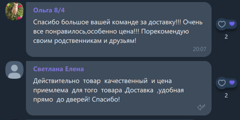 Читайте отзывы реальных покупателей