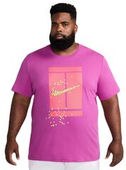 Теннисная футболка Nike Court Tennis T-Shirt - Purple