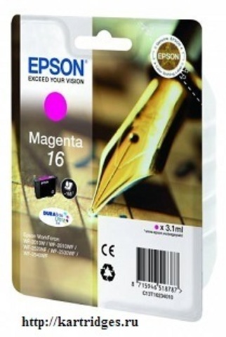 Картридж Epson C13T16234010