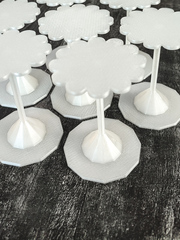 Прозрачный набор кондитерских гвоздиков 