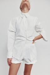 Рубашка классическая из хлопка AMAN Белый