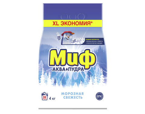 Порошок МИФ Морозная Свежесть 4кг
