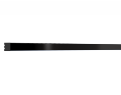 Молдинг МЛ 30/2,6 Черный глянец