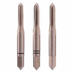 Метчик М 3,0х0,5 (Комплект 3шт) DIN352 HSS-G 6h 40мм a=2,7 H-Tools 230030HT