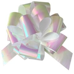 Бант-Шар, Северное сияние, Хамелеон, Белый / 36см*7см, 1 шт.