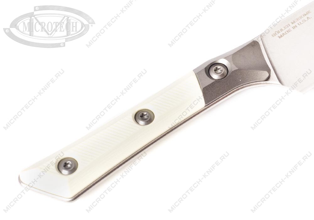 Нож Microtech Kitchen Utility Ivory 3400B-10IV Bolster