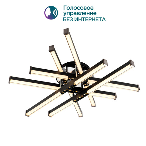 Потолочная светодиодная люстра Modelight MDL.9374.600CL BK