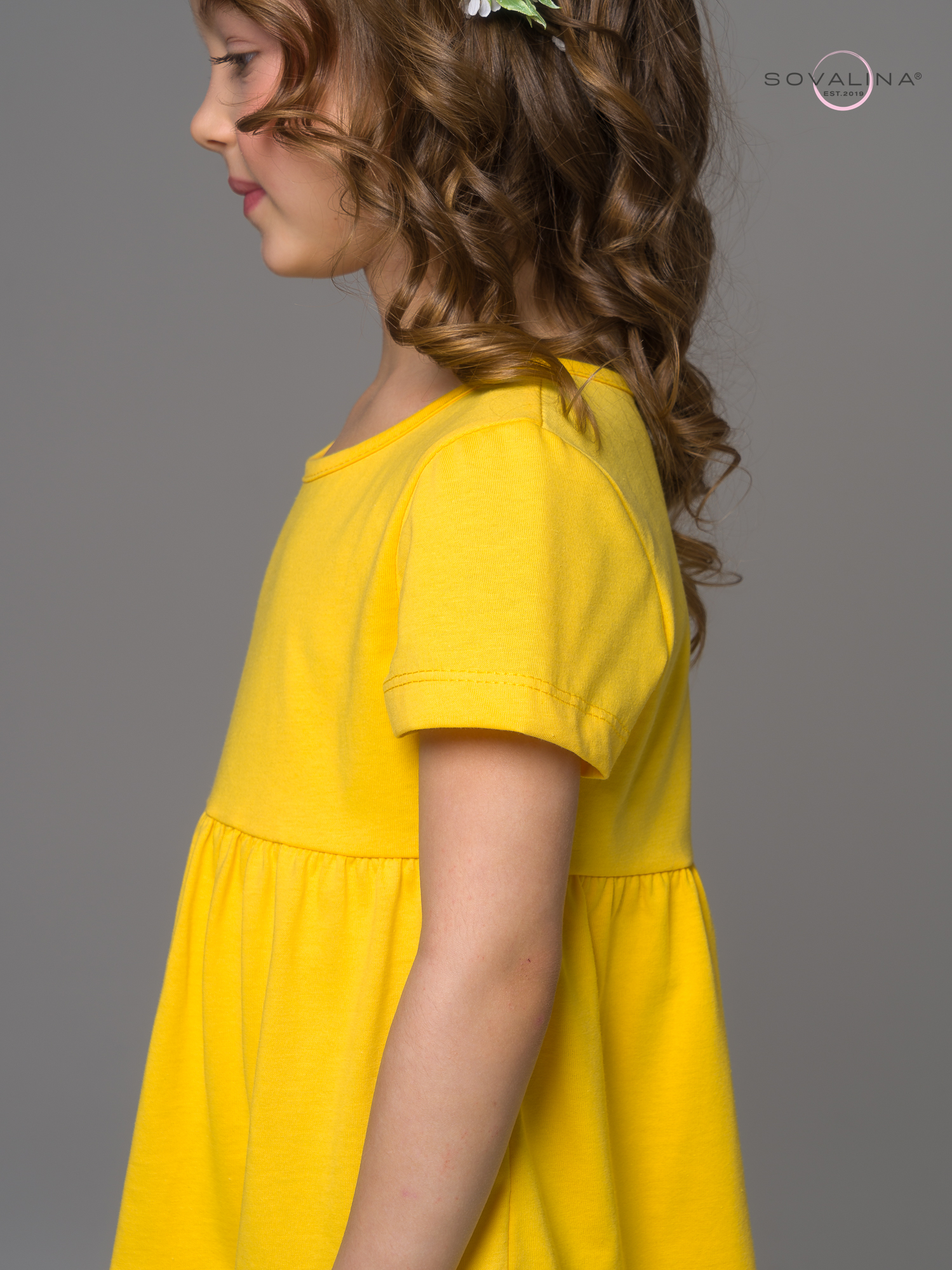 Платье Тия  желтый 3025