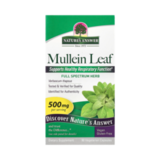 Лист коровяка, Mullein Leaf, Nature's Answer, 90 вегетарианских капсул 3