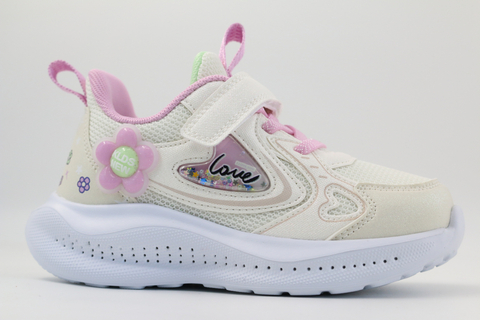 Капика кроссовки текстиль (бежевый-розовый) 28-32   721246-1