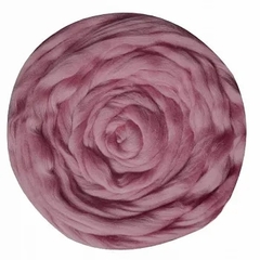 Шерсть для валяния "ТРО", гребенная лента, полутонкая шерсть, 100г, ликер