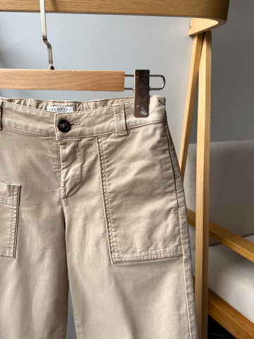 Хлопковые брюки Brunello Cucinelli, 128