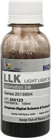Чернила DCTec сублимационные Y203H Light Light Black (светло-серый) 100 мл
