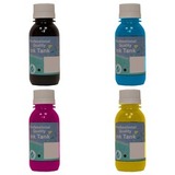 Комплект чернил AquaMarine для HP Dye ink Universal 250 ml — 4 цвета по 250 мл
