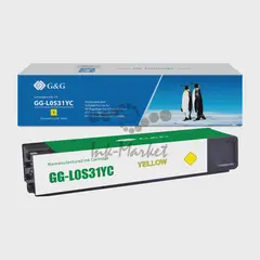 Совместимый струйный картридж G&G GG-L0S31YC (976YC / L0S31YC) для HP PageWide Pro 552, 577, 55250 MFP 57750, 245 мл, желтый — фото 7