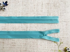 Молнии потайные на текстильной основе, 50 см, ментоловый