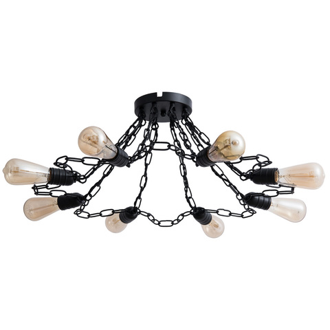 Люстра Arte Lamp Riverrun A9344PL-8BK