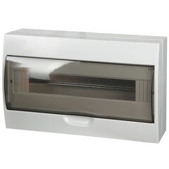 Бокс настенного монтажа навес, ЩРН-П, пластик, TDM, 18мод, IP40, SQ0901-0005