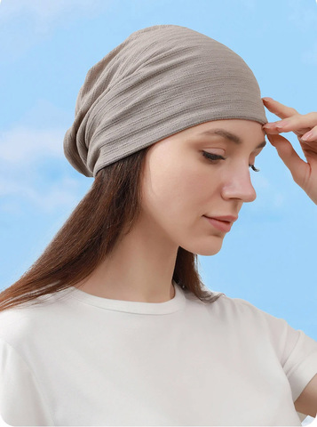 Картинка шапка-бини Skully Wear YZM-319 grey - 4