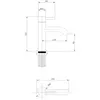 Abber AF8110NG Смеситель Wasser Kreis AF8110NG для раковины, никель