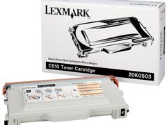 Тонер-картридж для принтеров Lexmark C510 черный (black). Ресурс 5000 стр (20K0503)