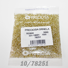 78251 бисер Preciosa 10/0 1сорт