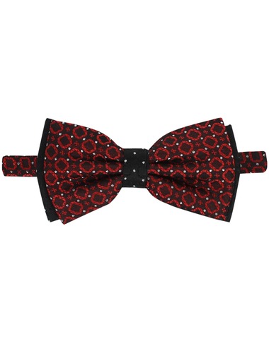 Бабочка красная в горошек TSAREVICH