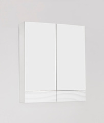 Зеркальный шкаф Style Line Вероника 60, Люкс белый