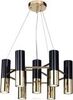 Люстра Ike Suspension Black-Gold 7 D42