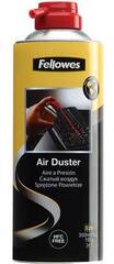 Cжатый воздух Fellowes®, для очистки от пыли и загрязнений офисной техники (520 мл контейнер / 350 мл вещества). Не содержит водородсодержащих фтор углеродов, разрушающих озоновый слой !