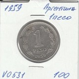 V0531 1959 Аргентина 1 песо