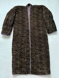Узбекский халат черно-коричневый р.50