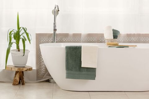 Полотенце 70x140 German Grass Olive Balance Grass