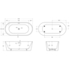 BelBagno BB416-2000-850 Акриловая ванна BelBagno BB416-2000-850