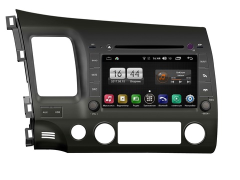 Штатная магнитола FarCar s170 для Honda Civic 07-12 на Android (L044)