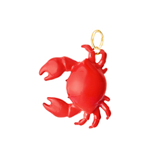 Подвеска Краб с эмалью