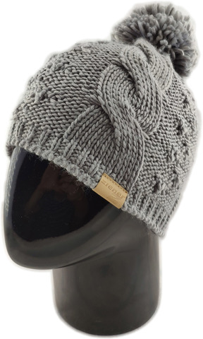 Картинка шапка Ziener Itera Hat Sm Acc Lady 323 grey - 1