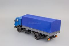 KAMAZ-5325 flatbed truck with tarpaulin Elecon 1:43