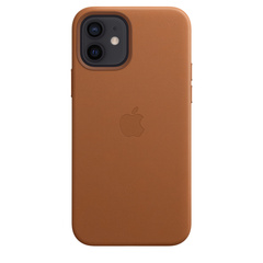 iPhone 12 | 12 Pro Leather Case with MagSafe Saddle Brown