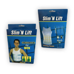 Корректирующее мужское белье Slim&Lift белое, размер М