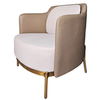 Кресло Pied de Poule, бежевое