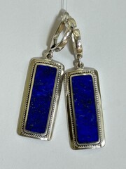 Трунса (серьги из серебра)