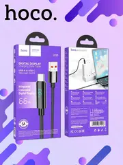 Кабель USB U125 Type-C 66W (5A) 1.2м для зарядки